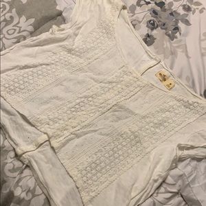 White Hollister shirt